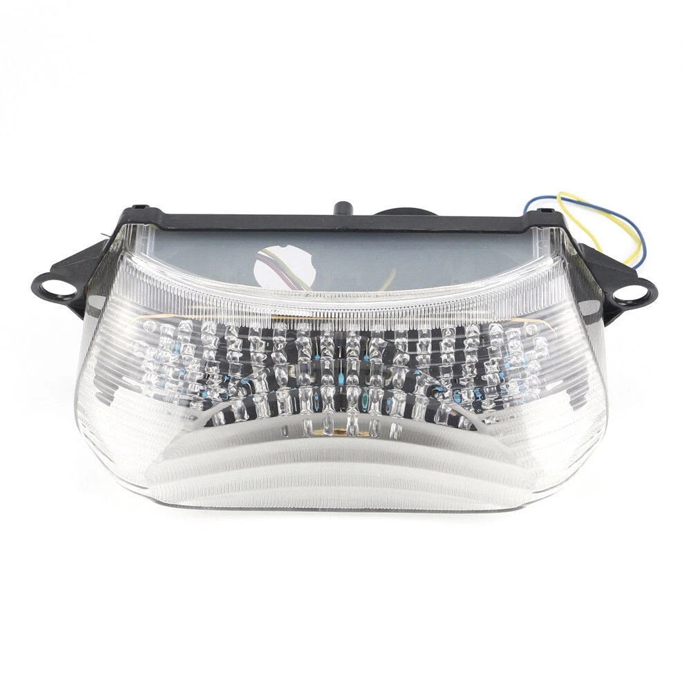 Clear Led Tail Brake Light Turn Signals Fit Honda Super Howk 1000 1997-2005 04