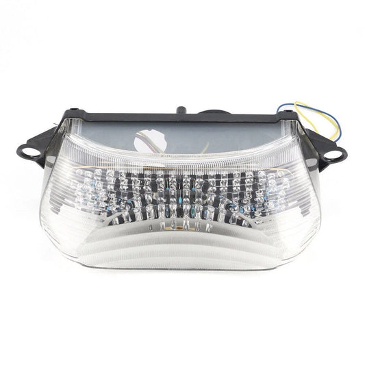 Clear Led Tail Brake Light Turn Signals Fit Honda Super Howk 1000 1997-2005 04