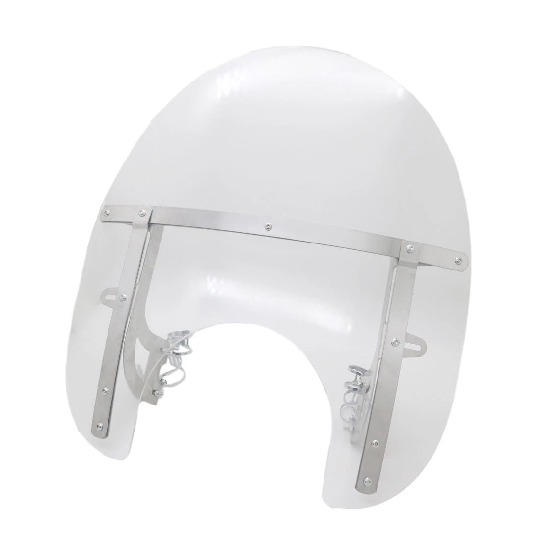 Deflector Windshield Windscreen With 41-51mm Front Fork Tube Mount Motorcycle