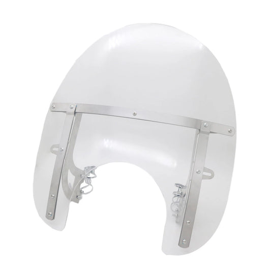 Deflector Windshield Windscreen With 41-51mm Front Fork Tube Mount Motorcycle