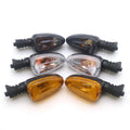 Motorcycle Black Turn Signal Indicator Light For BMW F800S K1200S R1200GS F650GS