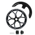 21" Front Fender Wheel Rim Single Disc Hub Fit For Harley Touring ABS 1997-2021