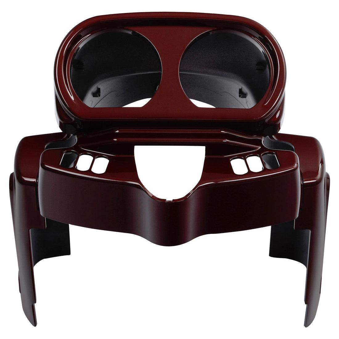 Instrument Housing Fit For Road Glide 2015-23 Mysterious Red/Velocity Red Sunglo