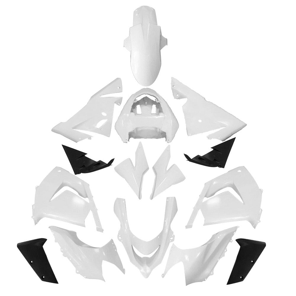 For Kawasaki Ninja ZX10R 2004 2005 Unpainted Fairing Kit ABS Injection Body Work
