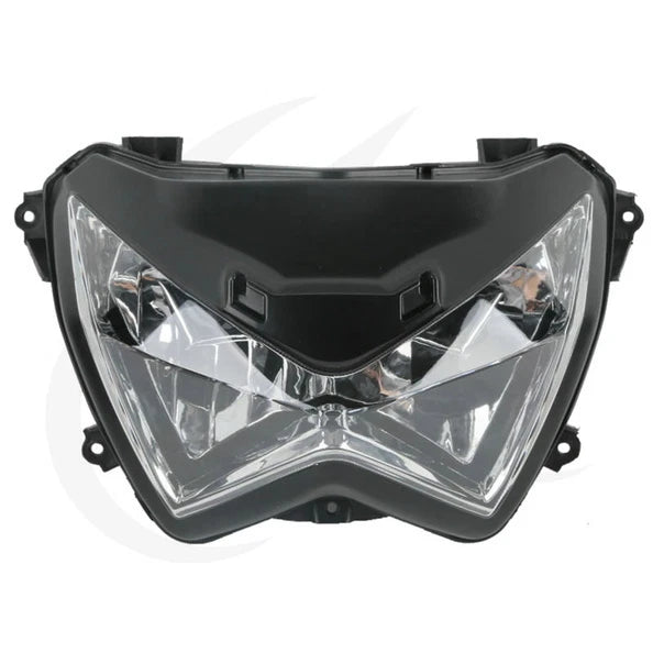 Front Headlight Head Lamp Assembly Fit For Kawasaki Z800 Z250 13-17 Z300 15-18