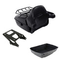King Trunk Mount Rack Fits For Harley Touring Electra Street Road Glide 2014-26