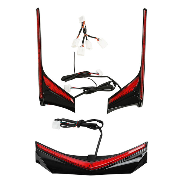 Rear Fender Tip Accent LED Light Strips Fit For Honda Goldwing GL1800 12-17 F6B