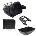 King Trunk Pad Mount Rack Plate Fits For Harley Touring Road Glide 2009-13
