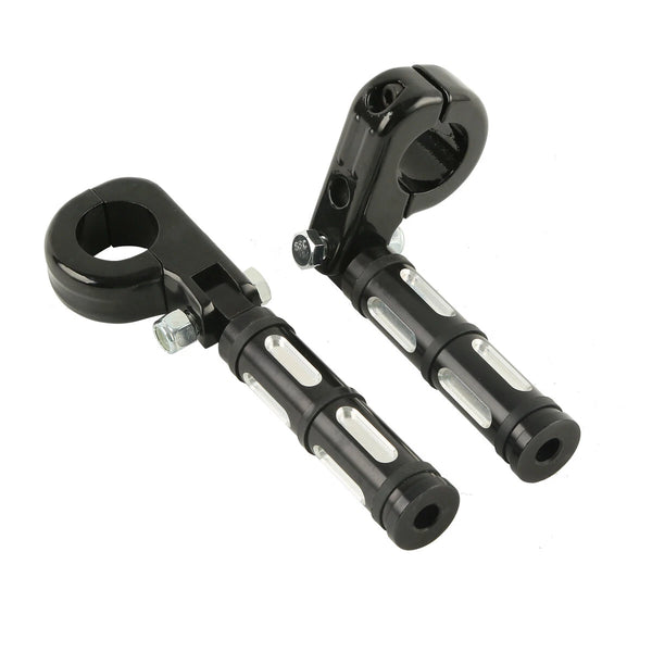 1 1/4" 32mm Highway Engine Guard Footpeg Peg Clamps Fit For Harley Touring Glide