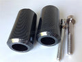Fit For 2006-2011 10 09 08 Yamaha FZ1 Frame Sliders Crash Protector Carbon Color