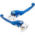 Tusk 21874600624207-b9be41 Axis Folding Lever Set Standard Blue For Yamaha YZ125