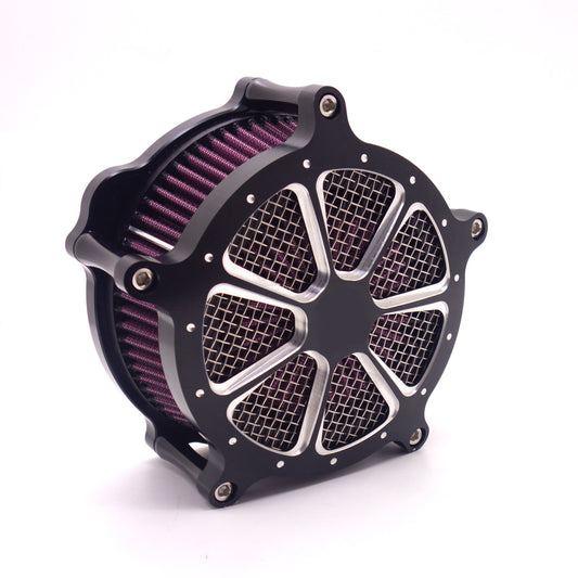 Black CNC Air Cleaner Intake Filter System Harley Softail Touring 2014-2015