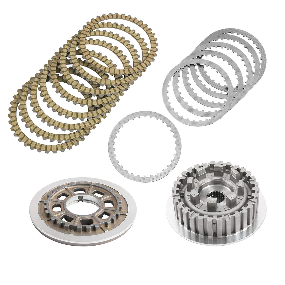 Clutch Pressure Plate Friction Inner Hub Fit For Harley Sportster 883 1200 91-03