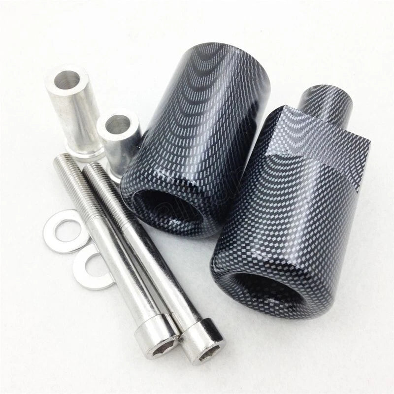 For 2005 2006 Suzuki GSXR1000 Motorcycle Frame Sliders Crash Protector Carbon