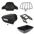 Matte Black King Trunk Pad Mount Fit For Harley Touring Road Glide 2014-2026 25
