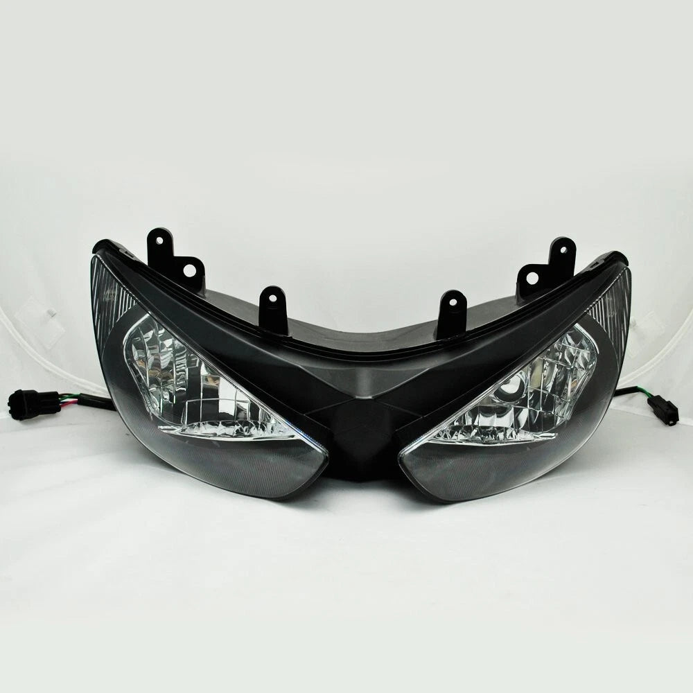 Front Headlight Assembly Headlamp Light Fit For Kawasaki Ninja ZX6R 2005-2006
