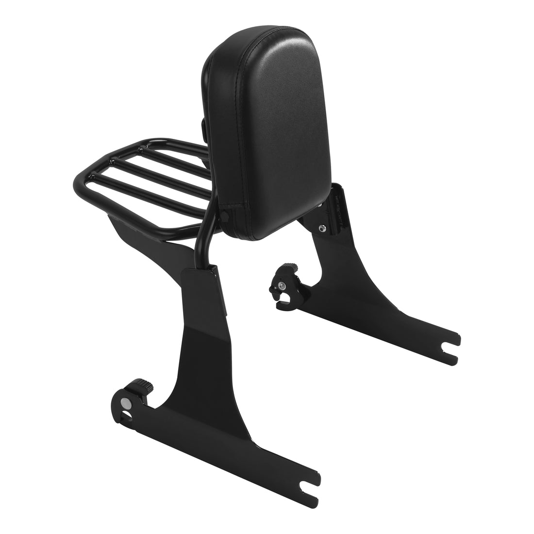 Passenger Sissy Bar Backrest Pad Luggage Rack Fit For Harley Breakout 2013-2017