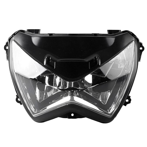 Front Headlight Assembly Headlamp Light Fits 2013-2017 Kawasaki Z250 Z300 Z800