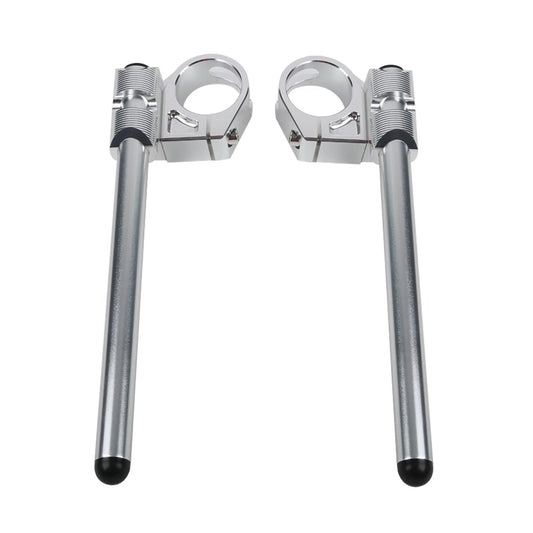 48mm Clip On Handlebar Fit For Suzuki GSXR1000 09-10 Honda CBR600RR 05-06 07-13