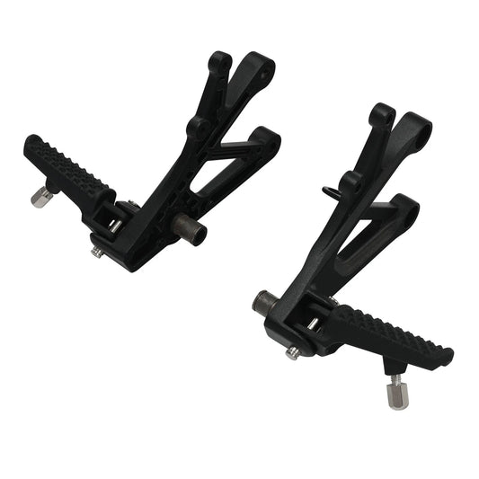Driver Footpegs Pegs Bracket Fit For Honda CBR600F4i 2001-2006