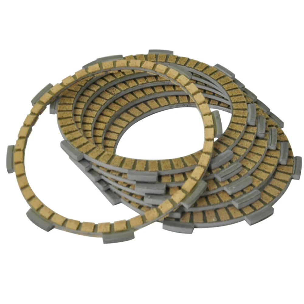 6Pc Friction Clutch Discs Plates For Kawasaki Dirt KMX125 Kmx 125 91-98 KMX125B
