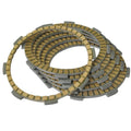 6Pc Friction Clutch Discs Plates For Kawasaki Dirt KMX125 Kmx 125 91-98 KMX125B