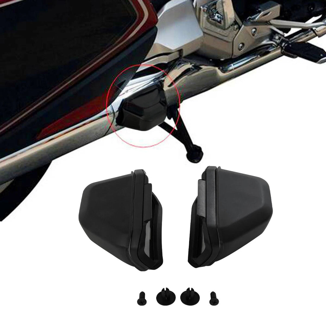 Saddlebag Guard Covers Fit For Honda GoldWing GL1800 GL1800D Tour DCT 2018-2025
