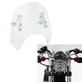 Clear Windshield Fit For Triumph Scrambler 1200 XC XE 19-23 Thruxton 1200 16-22