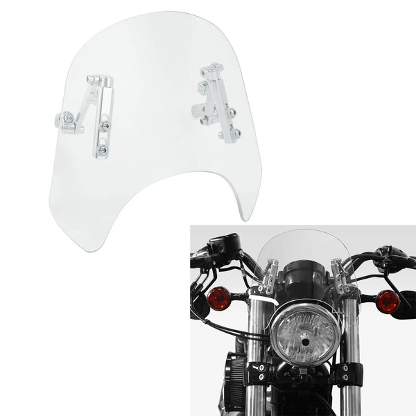 Clear Windshield Fit For Triumph Scrambler 1200 XC XE 19-23 Thruxton 1200 16-22