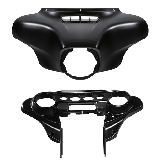 Inner Outer Fairing Fit For Harley Street Electra Glide 2014-2023 22 Black Denim