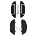 Chrome/Black Front Driver Floorboard Fit For Harley Road King Glide 1986-2022 21