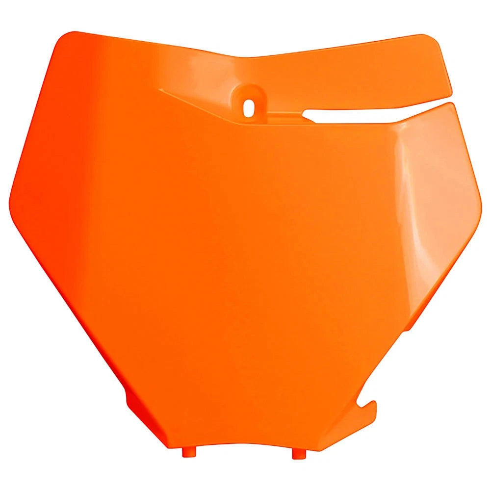 UFO Front Number Plate KTM Orange For KTM 125 SX 2019-2022