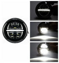 5.75" 5-3/4" Black Round LED Headlight Projector For Harley Sportster 883 XL1200