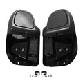 Vivid Black Lower Vented Fairings Fit For Harley Touring Electra Glide 2014-2024