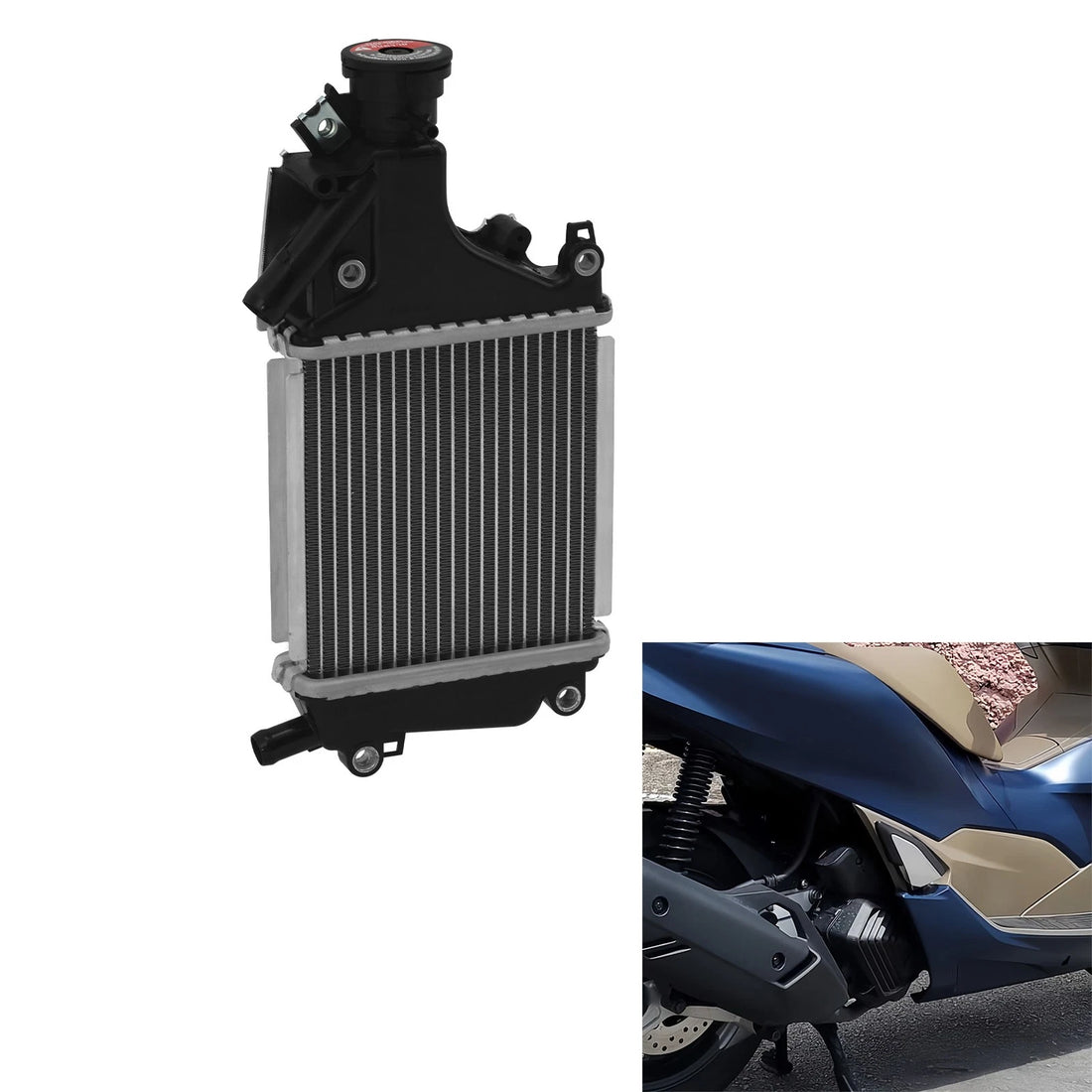 Radiator Cooler Cooling Fit For Honda PCX160 PCX125 2021-2024 2022 Pcx 150 2022