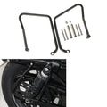 Black Steel Saddlebag Support Brackets Fit For Harley Sportster XL883 1200 04-16