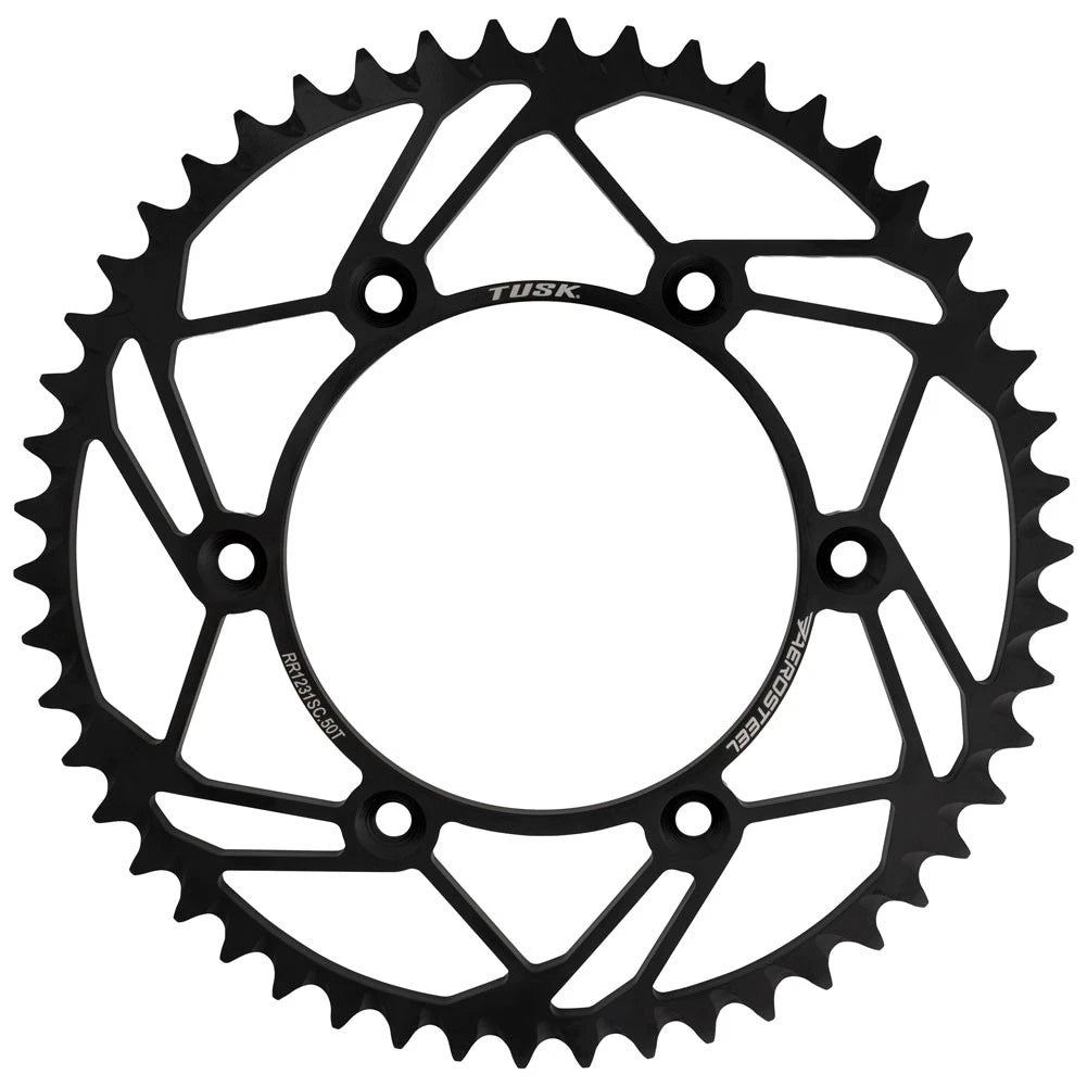 Tusk TK897ST-50f226-c6253f AeroSteel Rear Sprocket 50 Tooth For KTM 300 XC-W Six