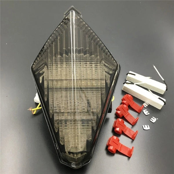 Smoked Lenses LED Tail Brake Light Turn Signals Fit for Yamaha Yzf R1 2007-2008