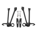 Passenger Footpegs Pegs Footrests Bracket Fit For Suzuki GSXR1000 2009-2011 2010