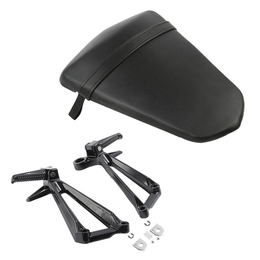 Rear Passenger Seat & Foot Pegs Fit For Yamaha Yzf R3 2015-2023 2022 2021 2020