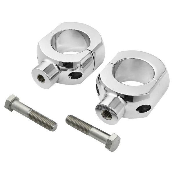Chrome 2" Handlebar Handle Bar Riser Fit For Harley Sportster XL883 1200 Softail