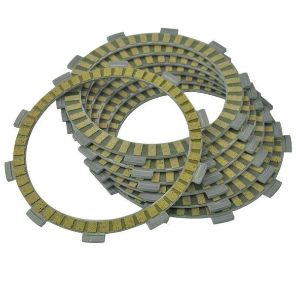 7×Clutch Plates Kit for Honda CB350F1 CB400T CM400C CM400T FT500 XL500R XL500S