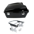 Chopped Trunk Chrome Two Up Mount Rack Fit For Harley Touring 1997-2008