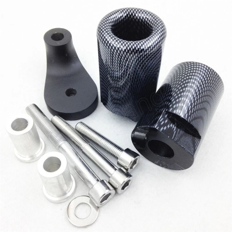 For 2001 2002 Suzuki GSXR1000 Motorcycle Frame Sliders Crash Protector Carbon