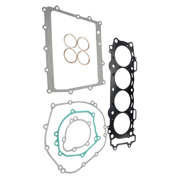 Cylinder Engine Crankcase Cover Gasket Set For Kawasaki Ninja ZX-10R ZX10R 2004