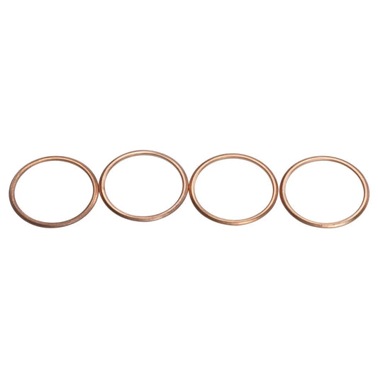 4PCS Exhaust Pipe Gasket For Kawasaki ZX7R 91-03 ZX7RR 96-97 Z1000 10-24