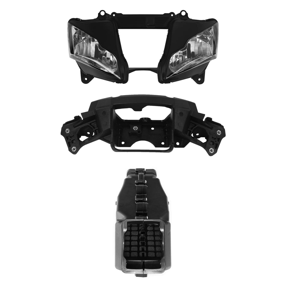 Headlight Fairing Stay Bracket Intake Duct Fit For Kawasaki Ninja ZX10R 2011-15