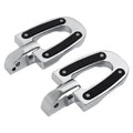 Chrome Passenger Footpegs Footrest Fit For Harley Softail Street Bob 2018-2025