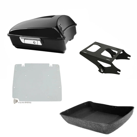 Chopped Trunk Mount Rack Base Plate Fit For Harley Electra Road Glide 2014-2026