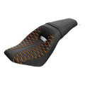 Black Rider Driver & Passenger Two-Up Seat Fit For Indian Scout 2015-2023 Sixty